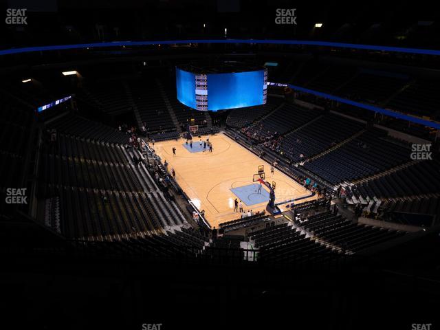 FedExForum - Section 214 Seat View