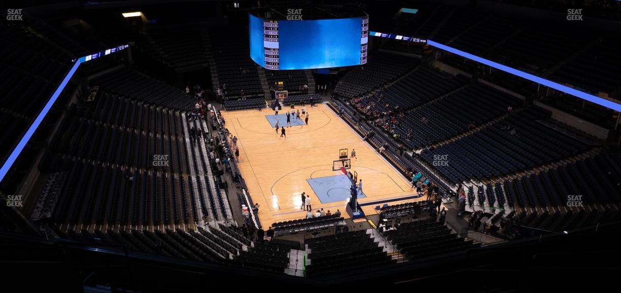 FedExForum - Section 215 Seat View