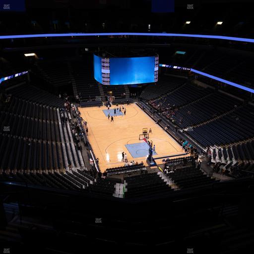 FedExForum - Section 215 Seat View
