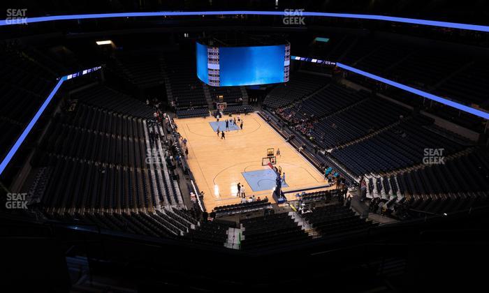 FedExForum - Section 215 Seat View