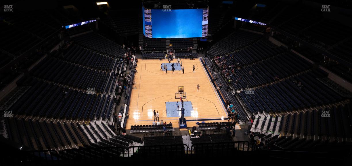 FedExForum - Section 216 Seat View