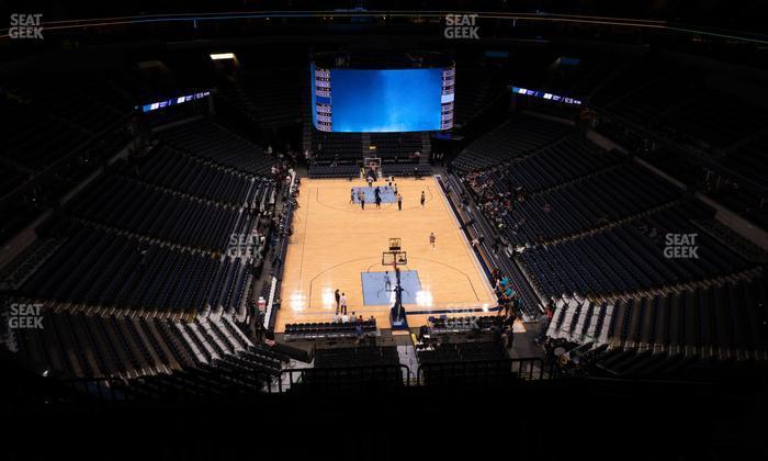 FedExForum - Section 216 Seat View