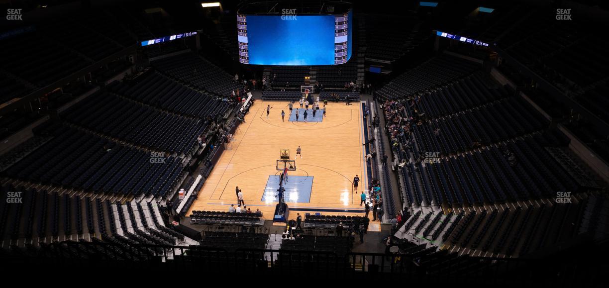 FedExForum - Section 217 Seat View