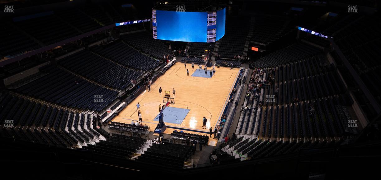 FedExForum - Section 218 Seat View