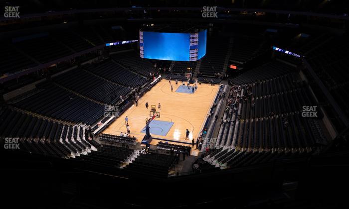 FedExForum - Section 218 Seat View