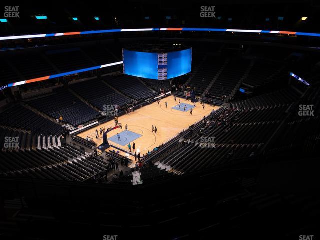 FedExForum - Section 220 Seat View