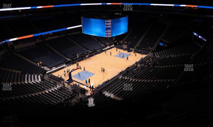 FedExForum - Section 220 Seat View