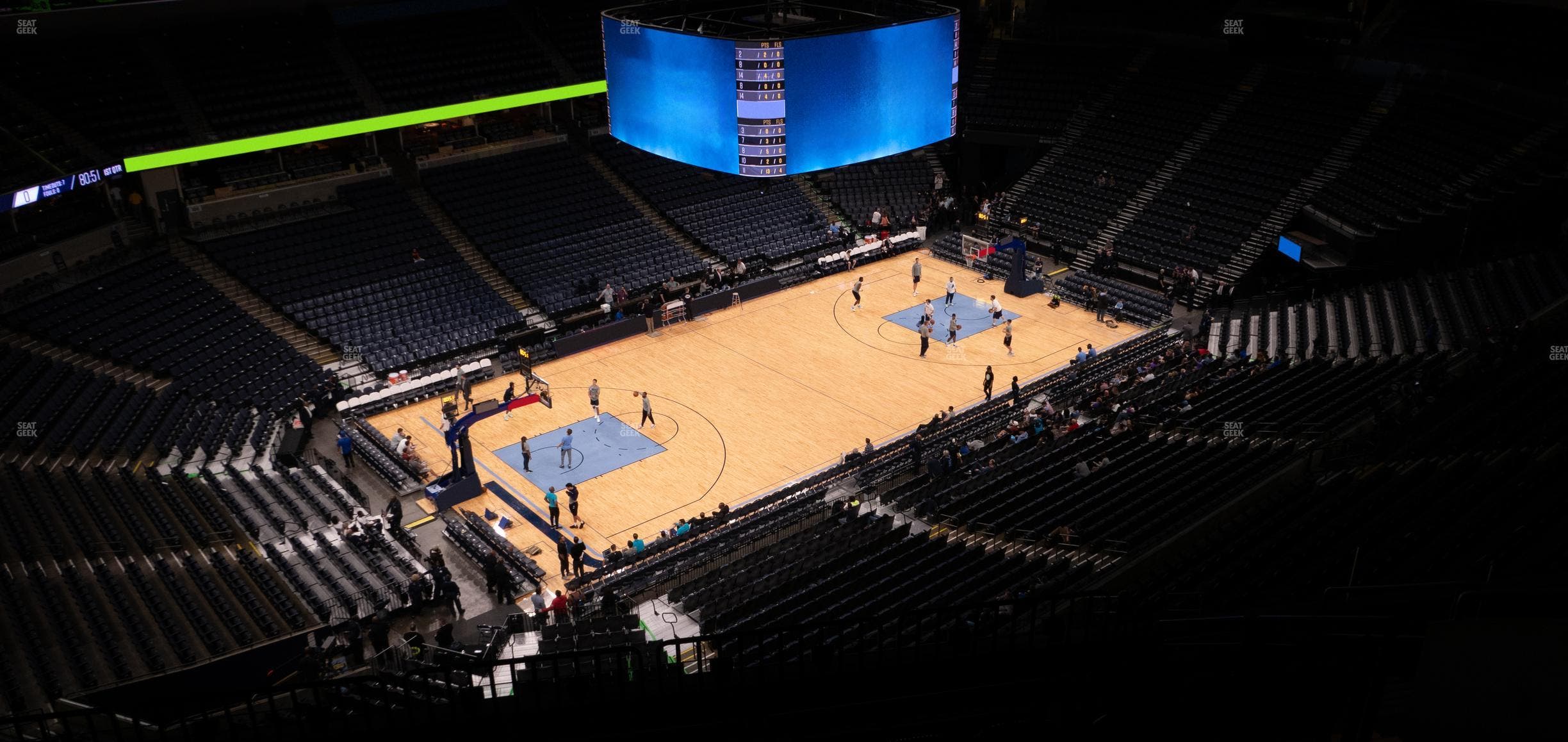 FedExForum - Section 221 Seat View