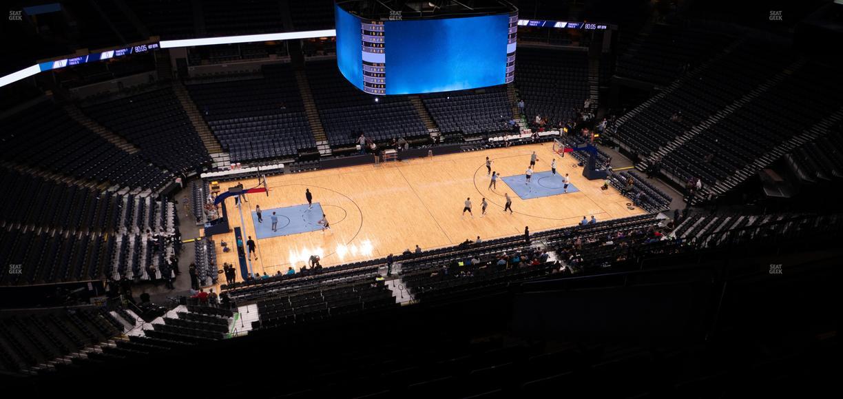 FedExForum - Section 223 Seat View
