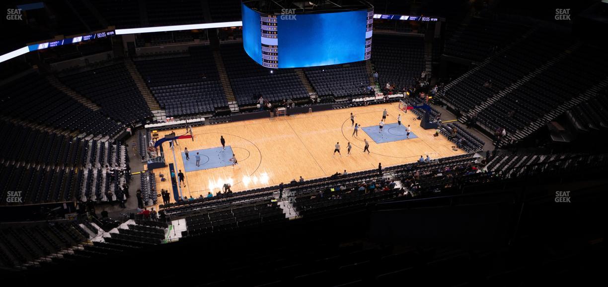 FedExForum - Section 223 Seat View