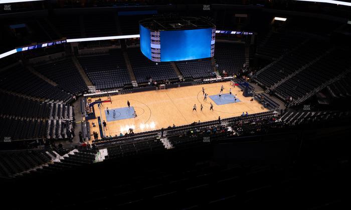 FedExForum - Section 223 Seat View