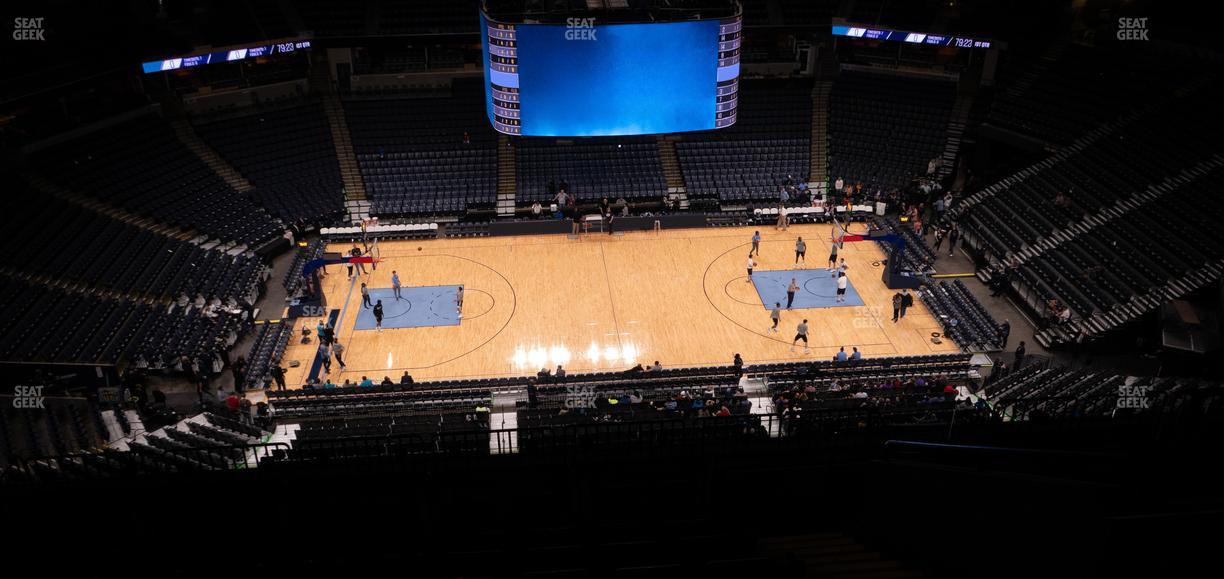 FedExForum - Section 224 Seat View