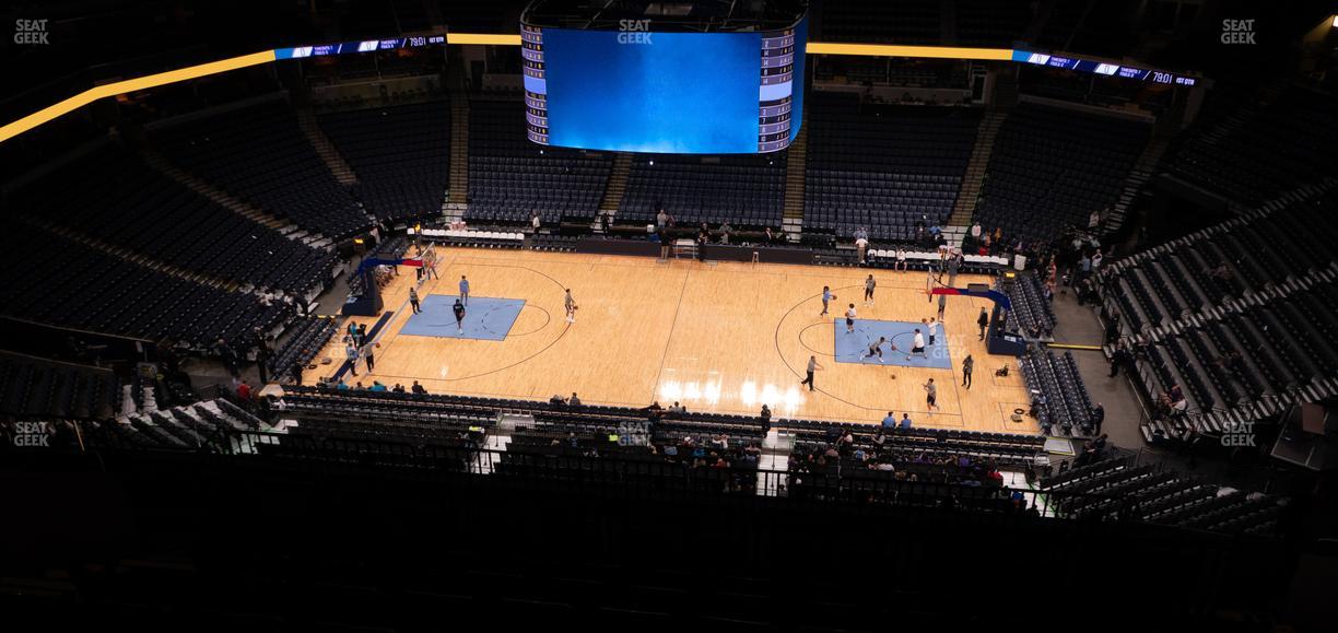 FedExForum - Section 225 Seat View