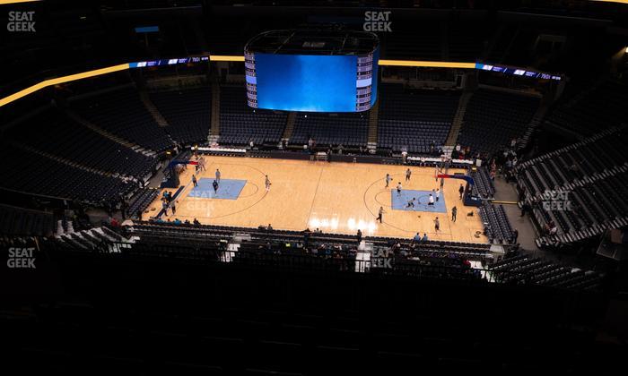 FedExForum - Section 225 Seat View