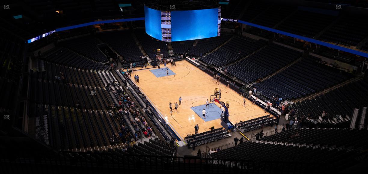 FedExForum - Section 230 Seat View