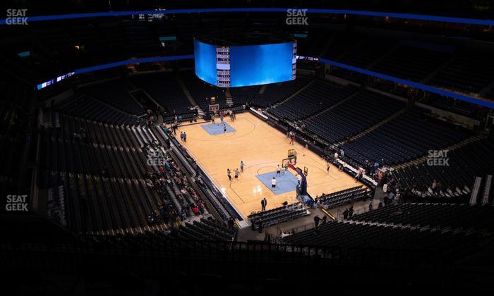 FedExForum - Section 230 Seat View