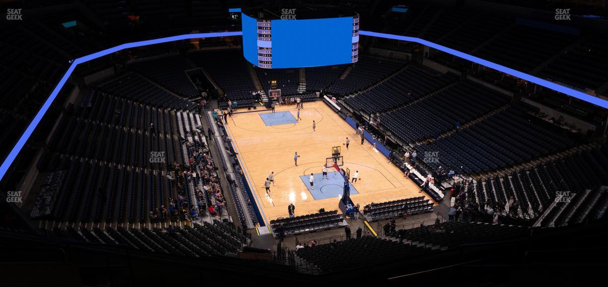 FedExForum - Section 231 Seat View