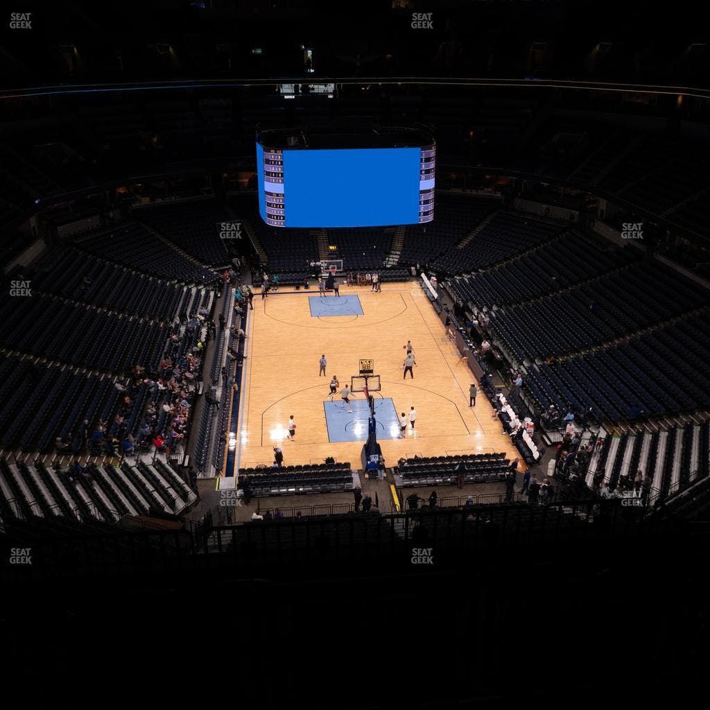 FedExForum - Section 232 Seat View