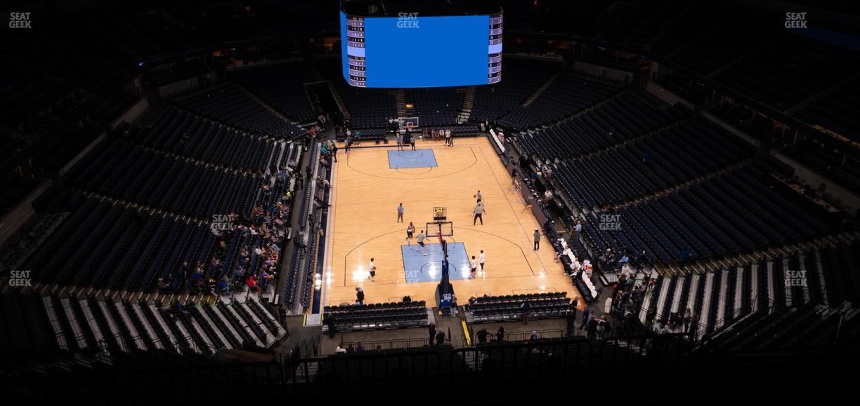 FedExForum - Section 232 Seat View
