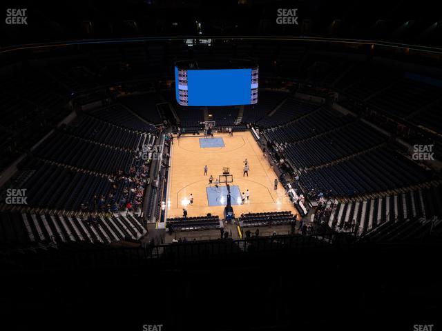 FedExForum - Section 232 Seat View
