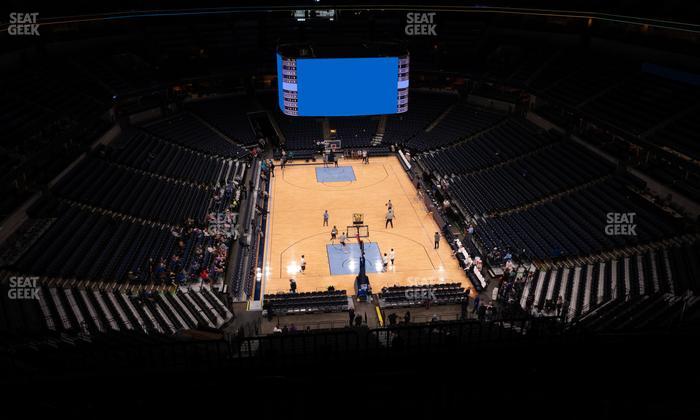 FedExForum - Section 232 Seat View
