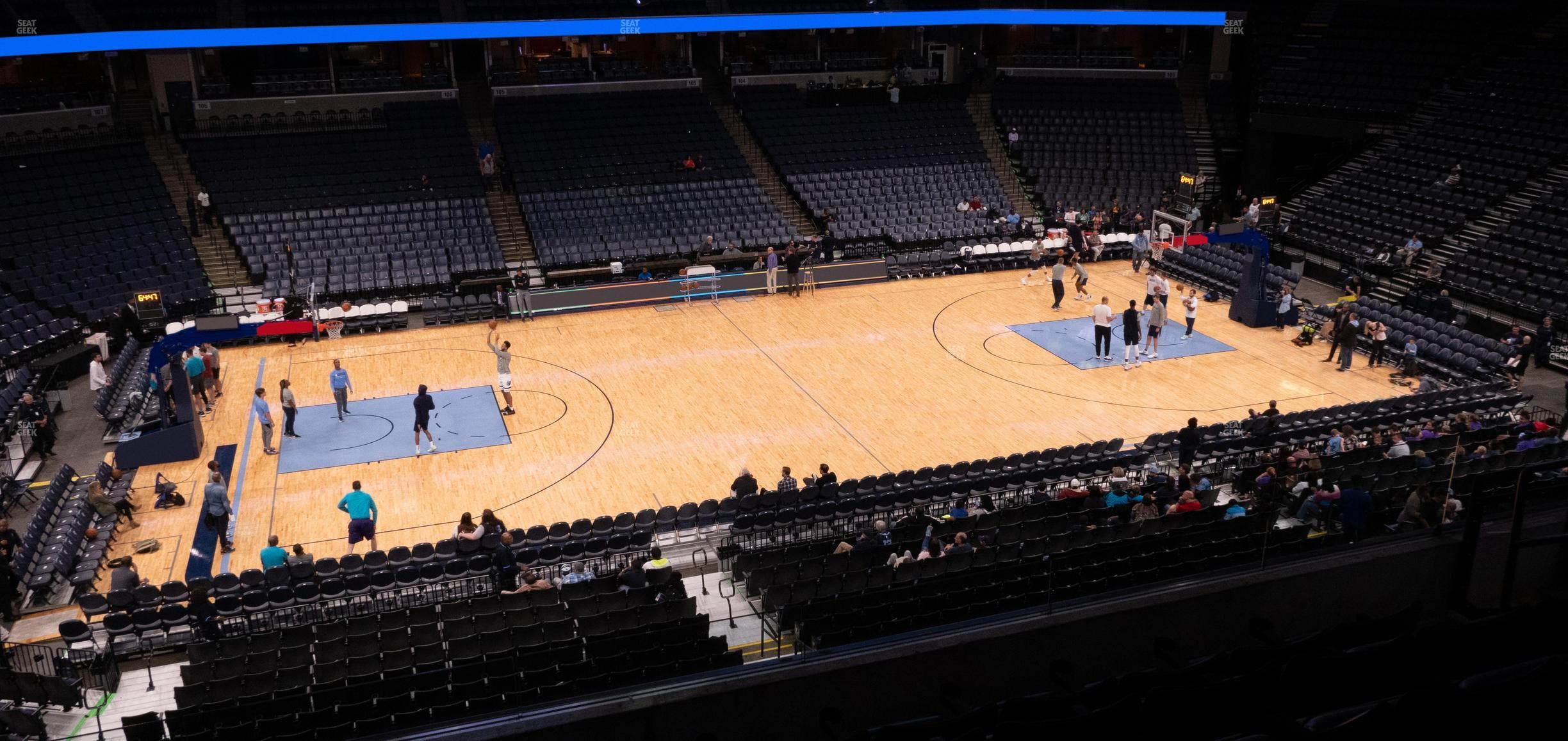FedExForum - Section Pinnacle Club 10 Seat View