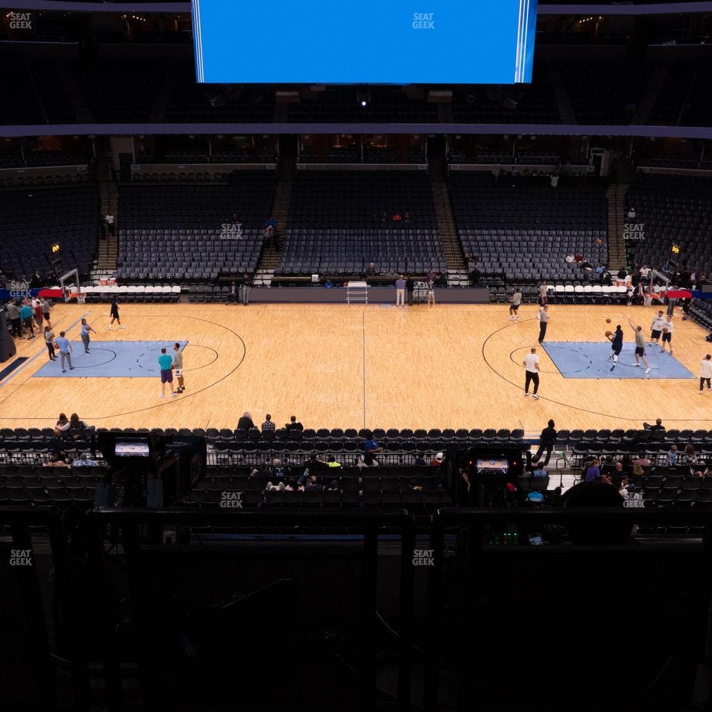 FedExForum - Section Pinnacle Club 11 Seat View