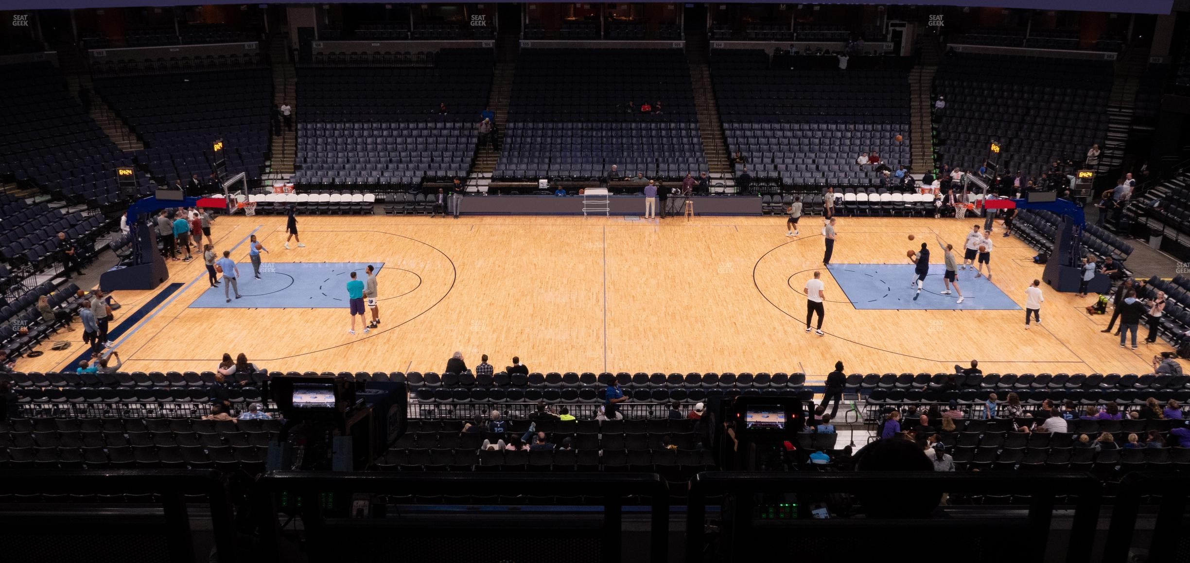 FedExForum - Section Pinnacle Club 11 Seat View
