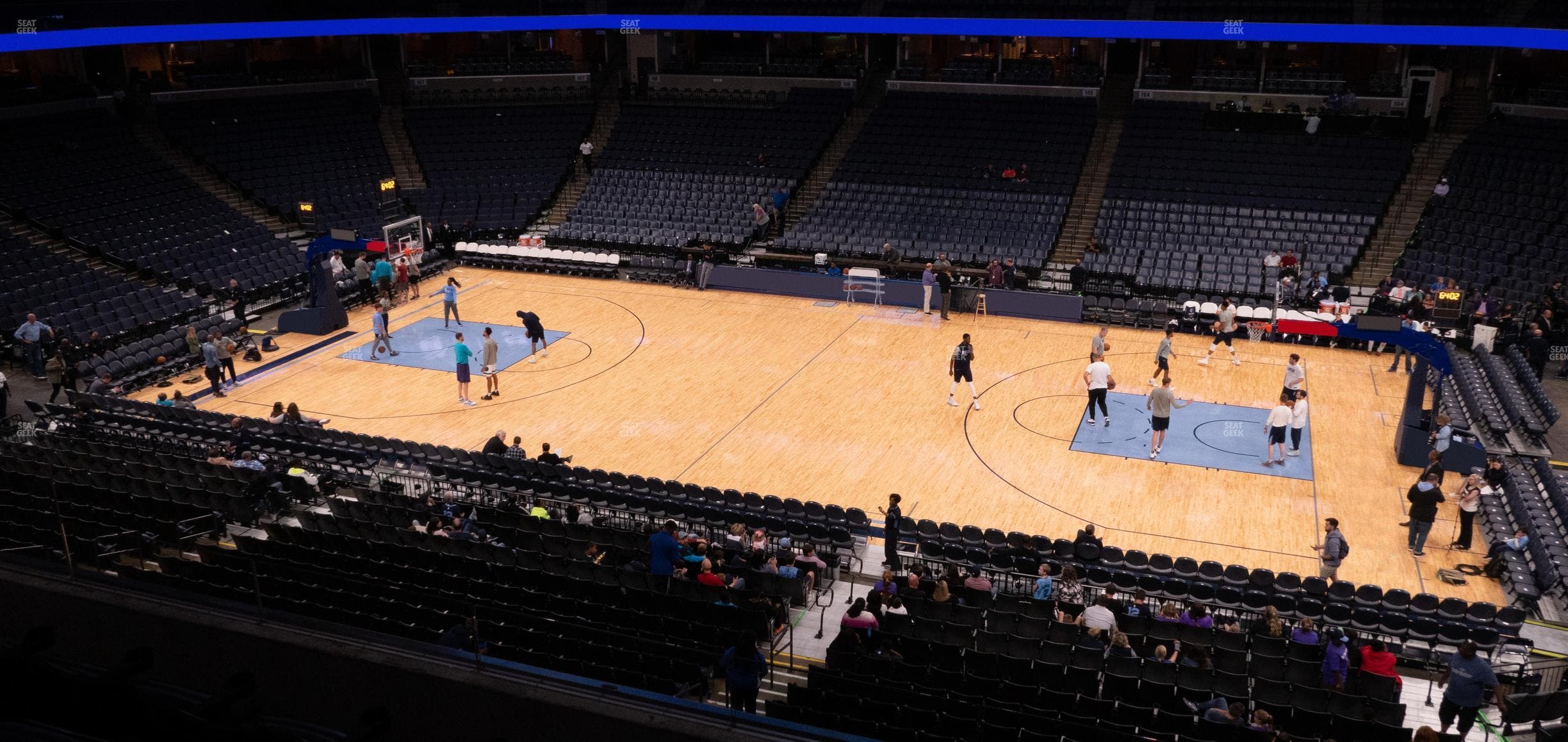 FedExForum - Section Pinnacle Club 12 Seat View