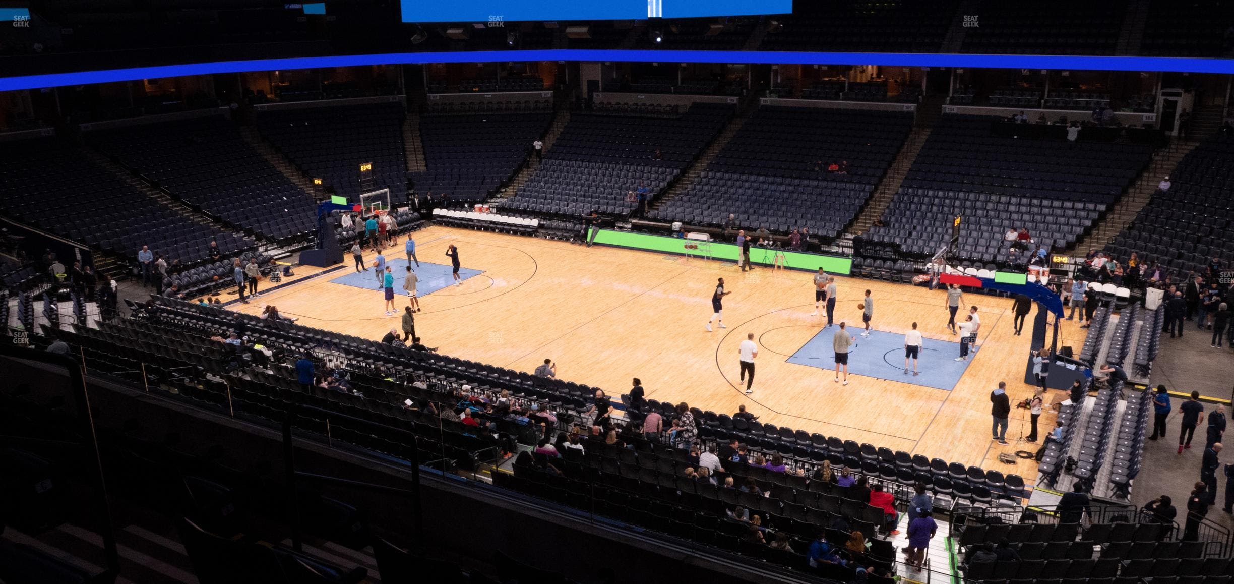FedExForum - Section Pinnacle Club 13 Seat View