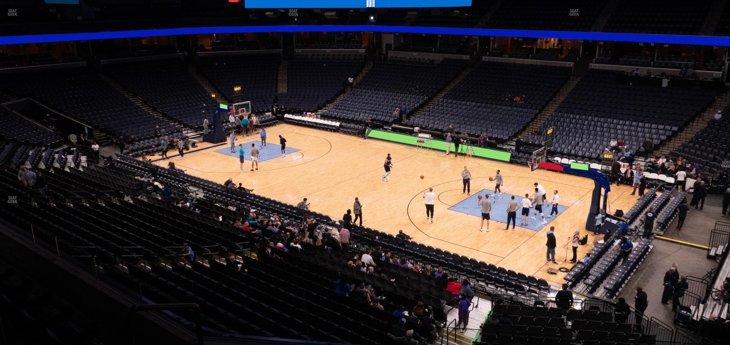 FedExForum - Section Pinnacle Club 14 Seat View