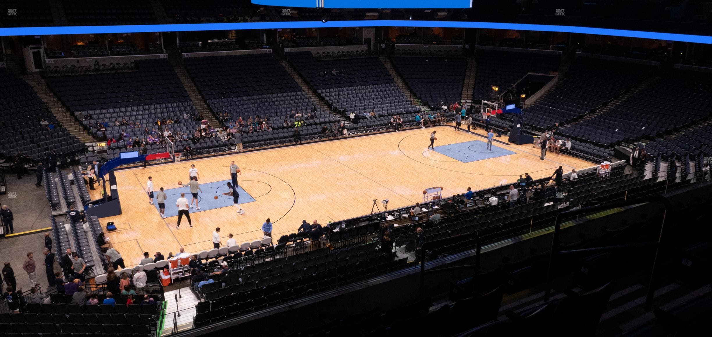 FedExForum - Section Pinnacle Club 2 Seat View