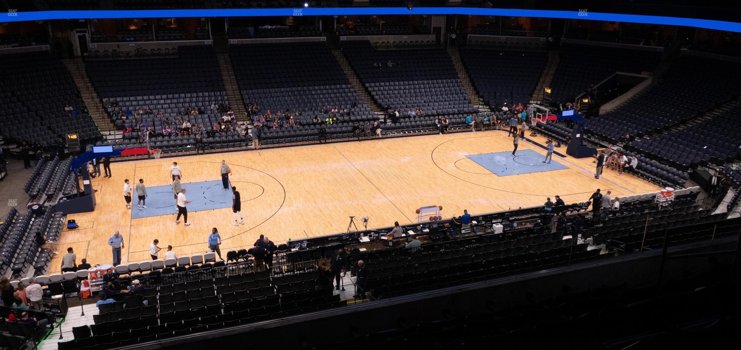 FedExForum - Section Pinnacle Club 3 Seat View