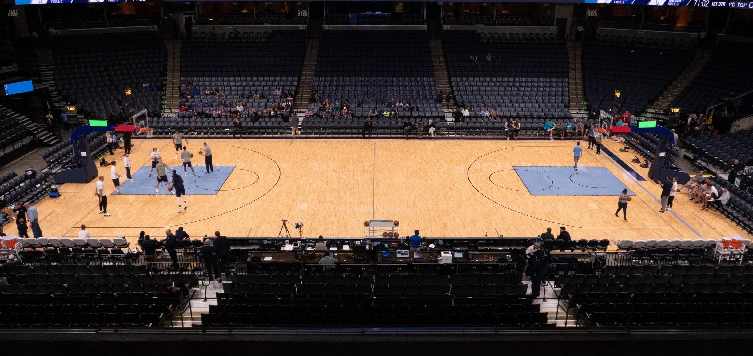 FedExForum - Section Pinnacle Club 4 Seat View