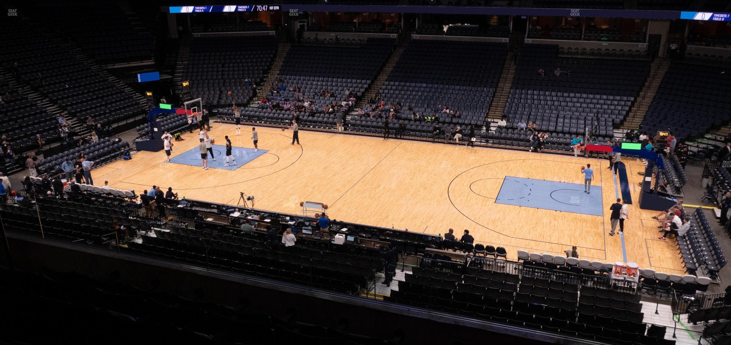 FedExForum - Section Pinnacle Club 5 Seat View
