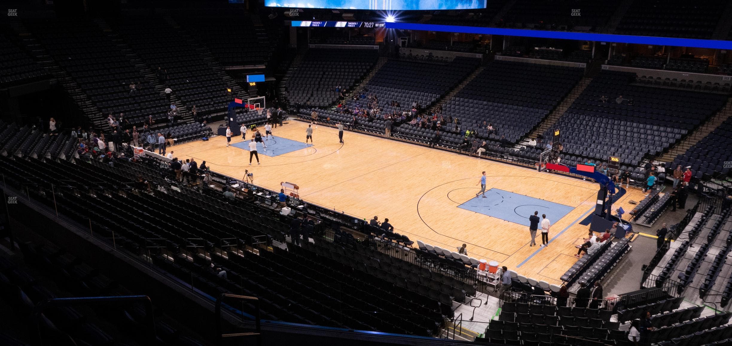 FedExForum - Section Pinnacle Club 7 Seat View