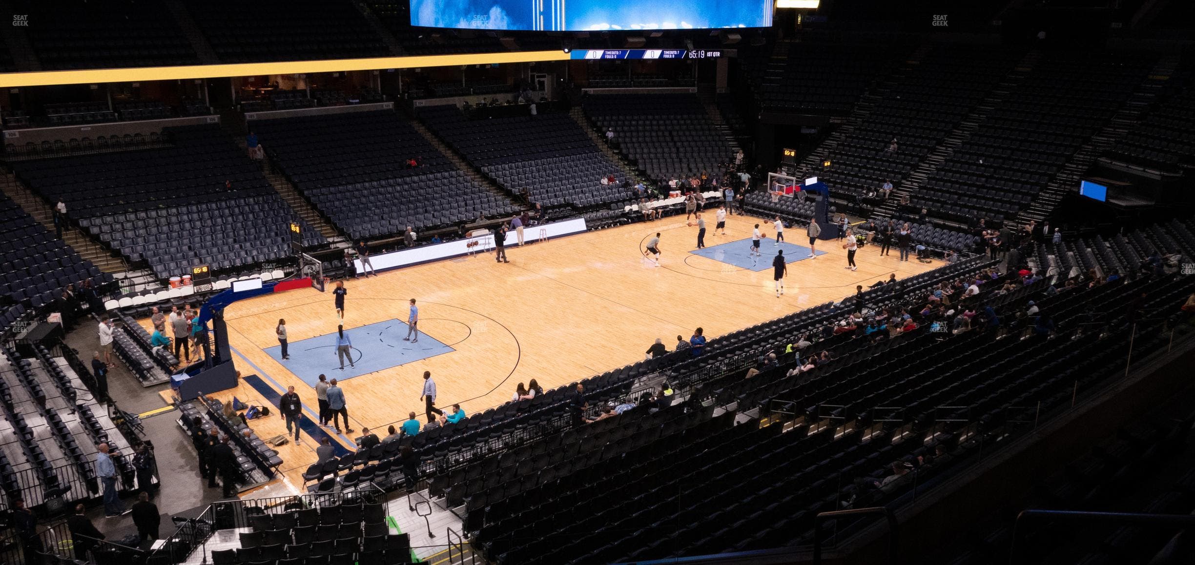 FedExForum - Section Pinnacle Club 8 Seat View