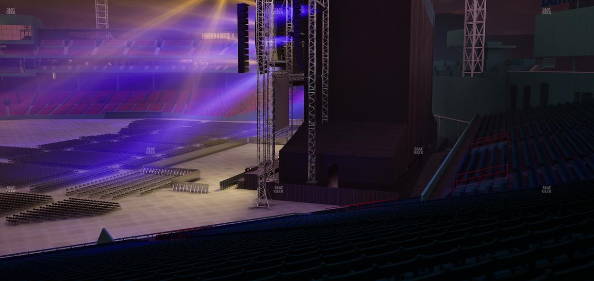 Fenway Park - Section 521 Overlook Sro Seat View