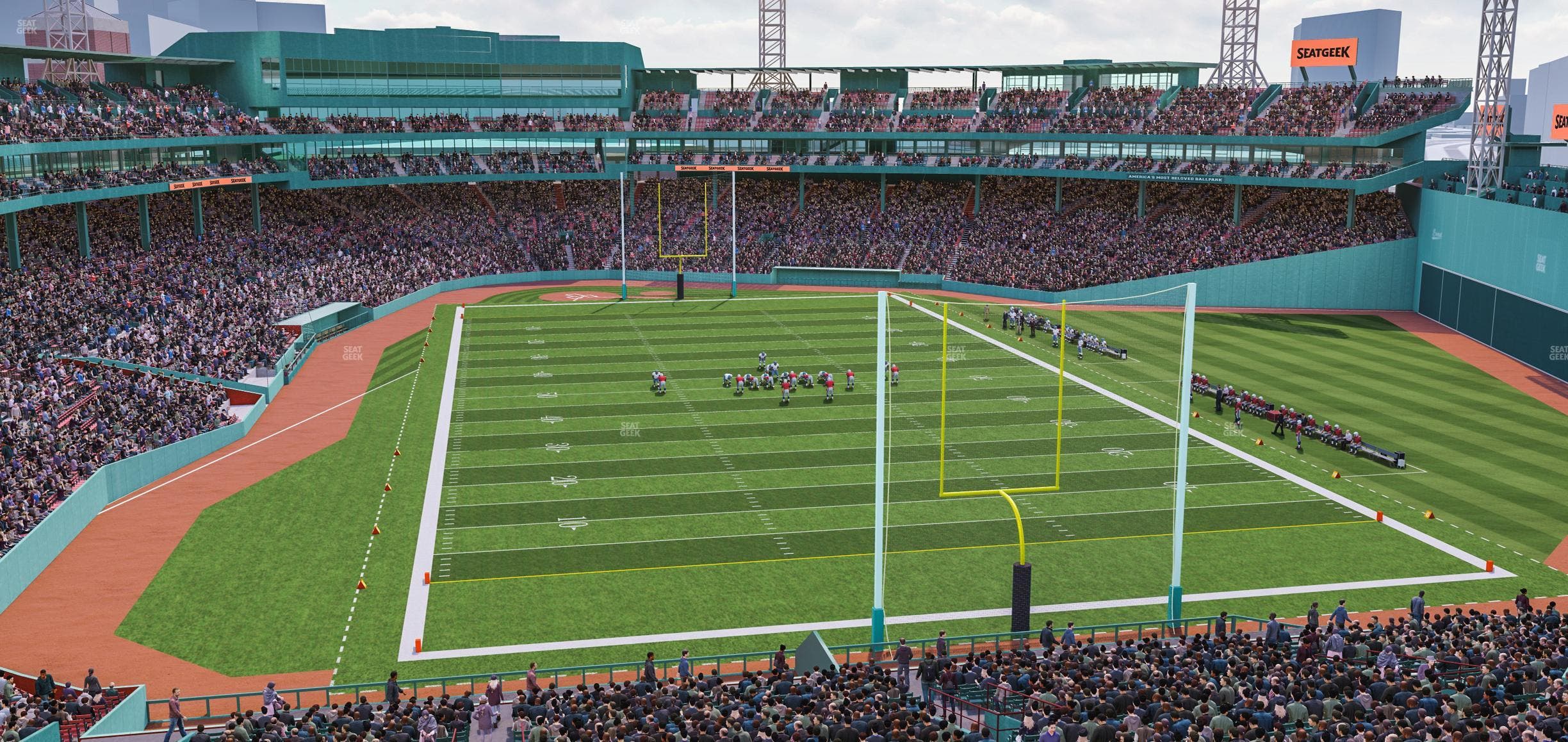 Fenway Park - Section 521 Overlook Sro Seat View