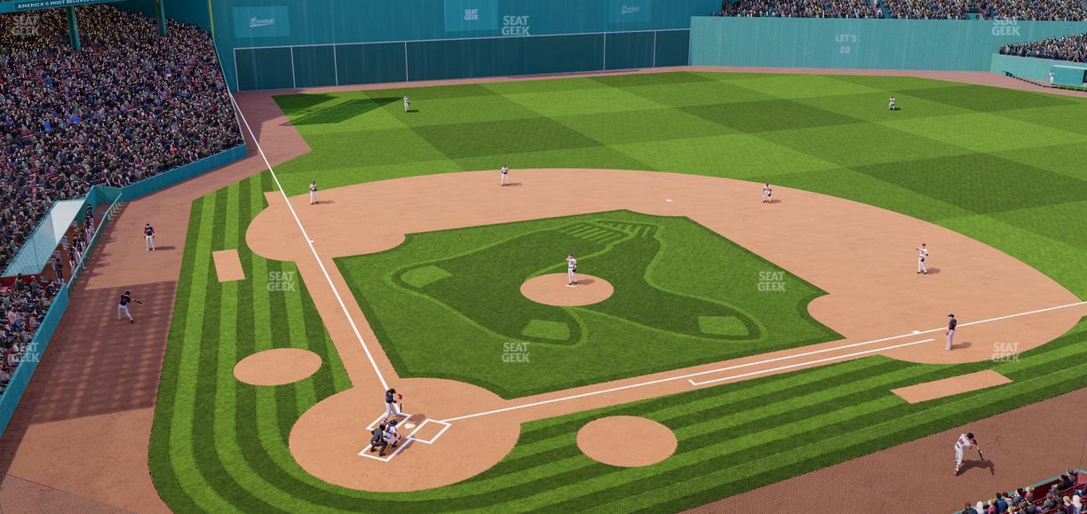 Fenway Park - Section Aura Club 1 Seat View