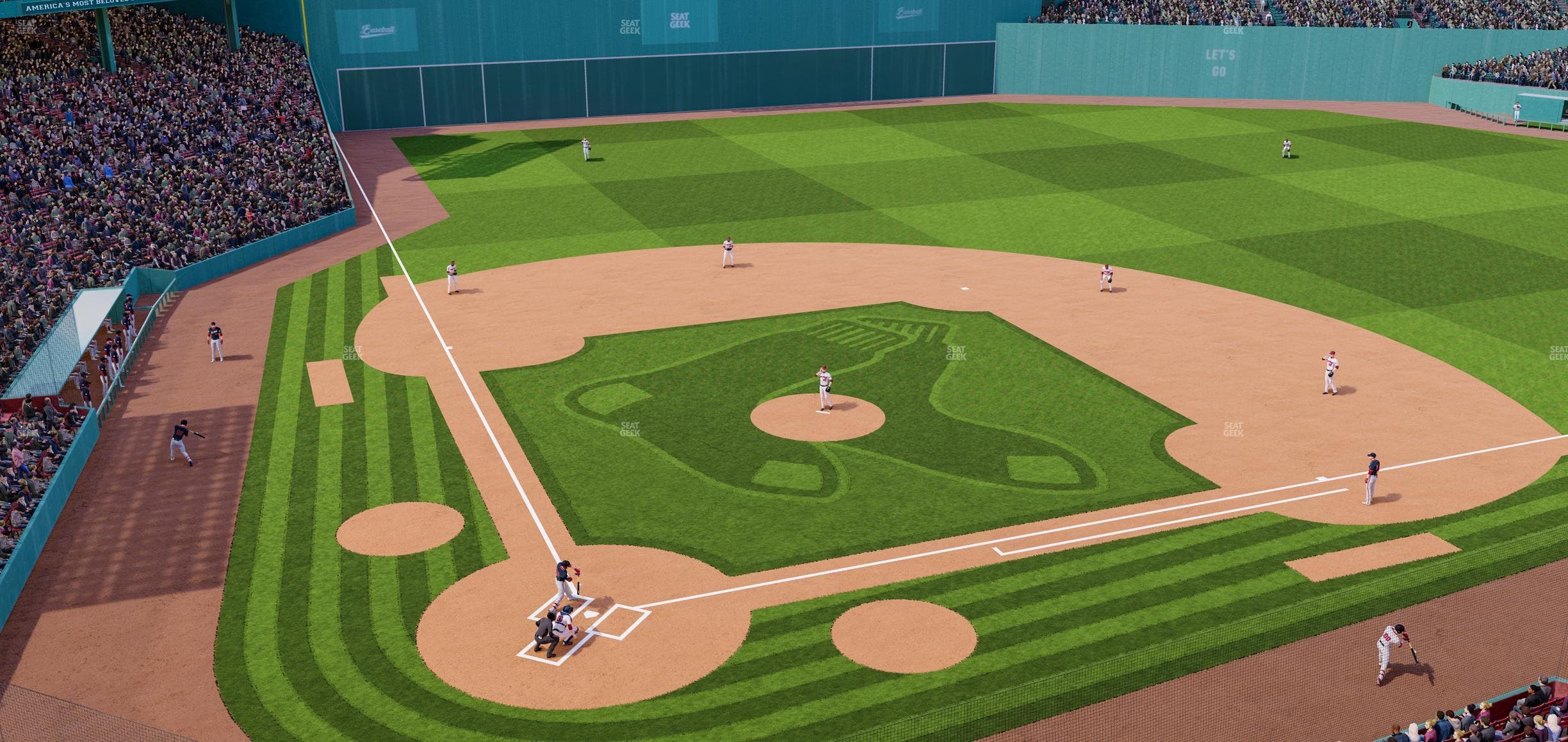 Fenway Park - Section Aura Club 1 Seat View