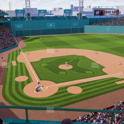 Fenway Park - Section Aura Club 1 Seat View