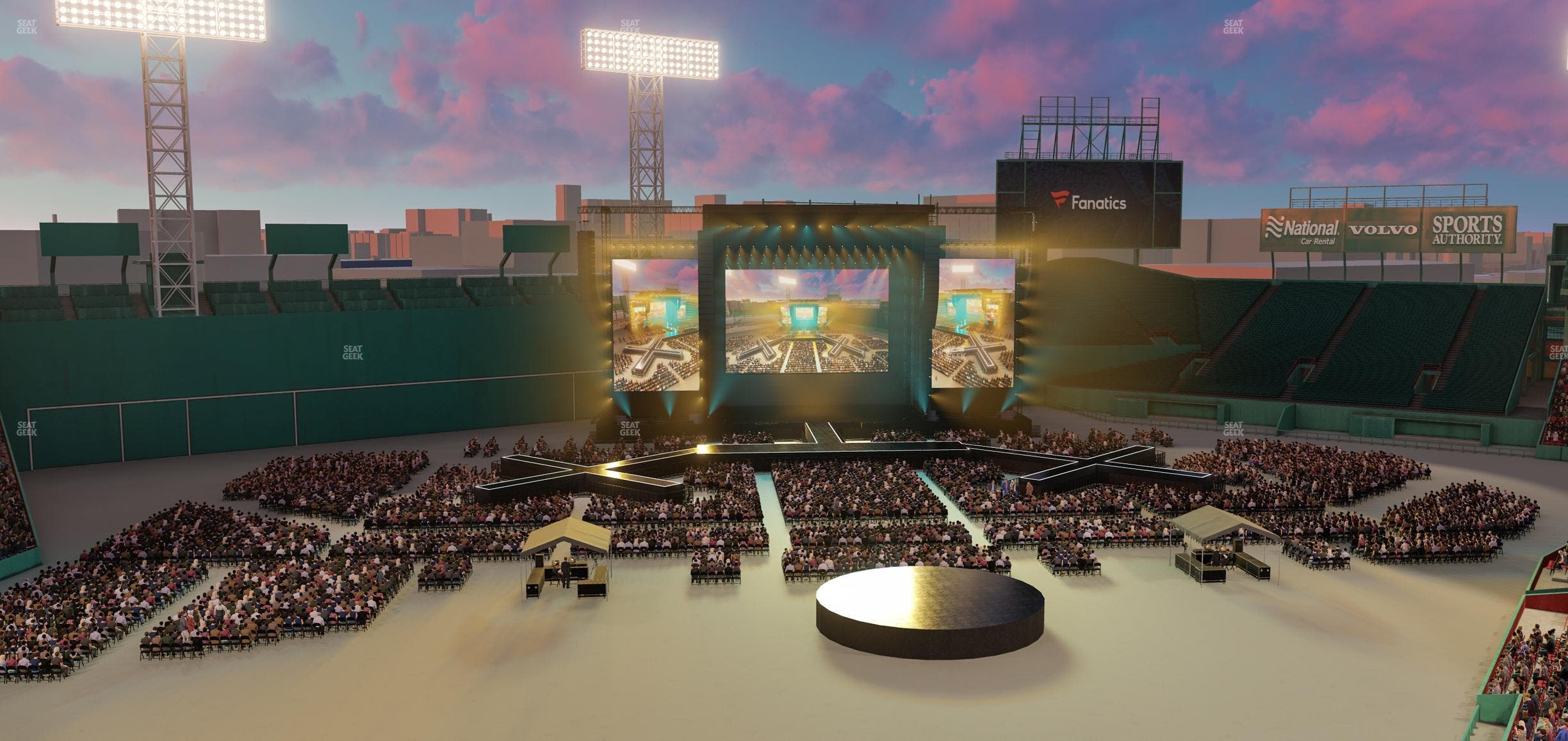 Fenway Park - Section Aura Club 1 Seat View