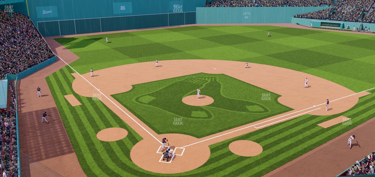 Fenway Park - Section Aura Club 2 Seat View
