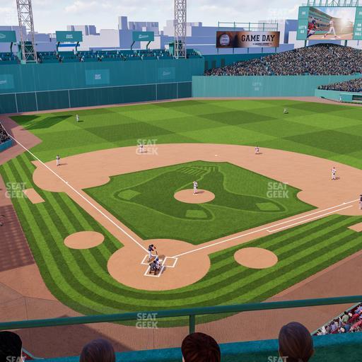 Fenway Park - Section Aura Club 2 Seat View