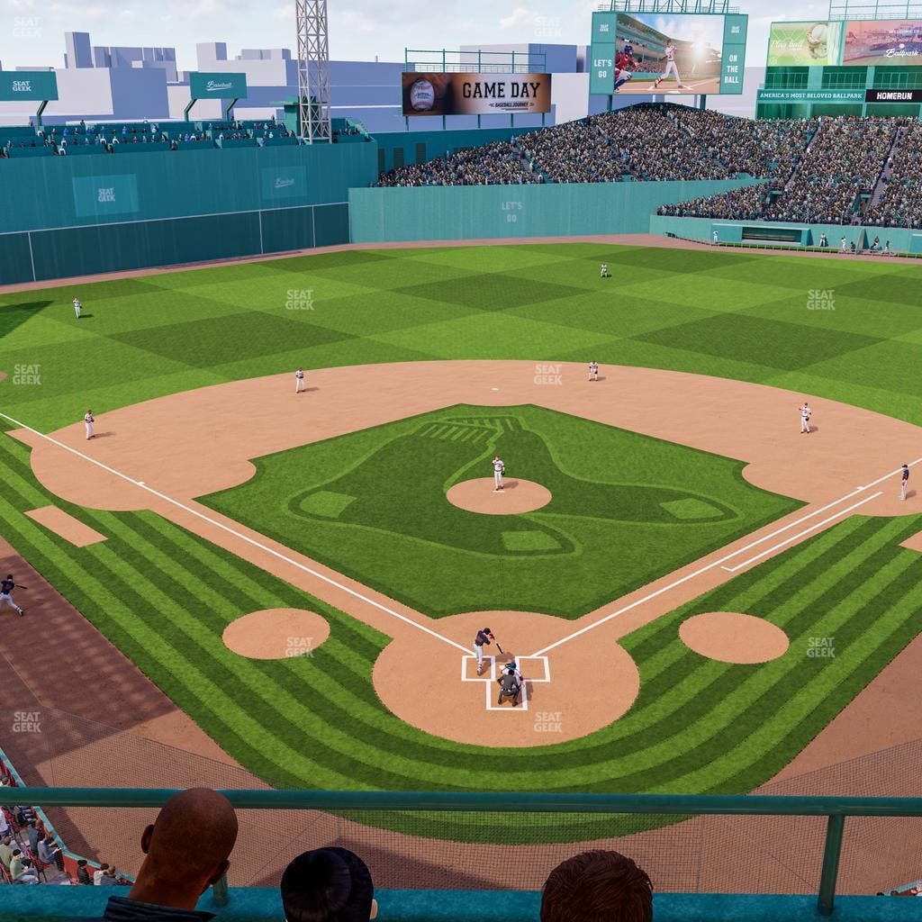 Fenway Park - Section Aura Club 3 Seat View