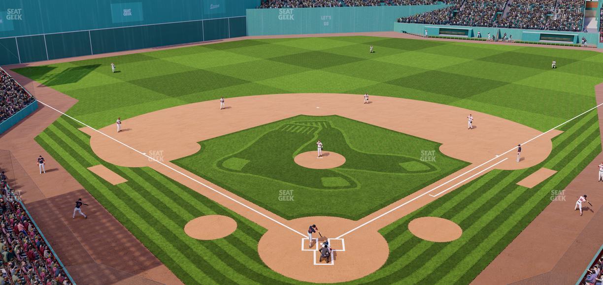 Fenway Park - Section Aura Club 3 Seat View