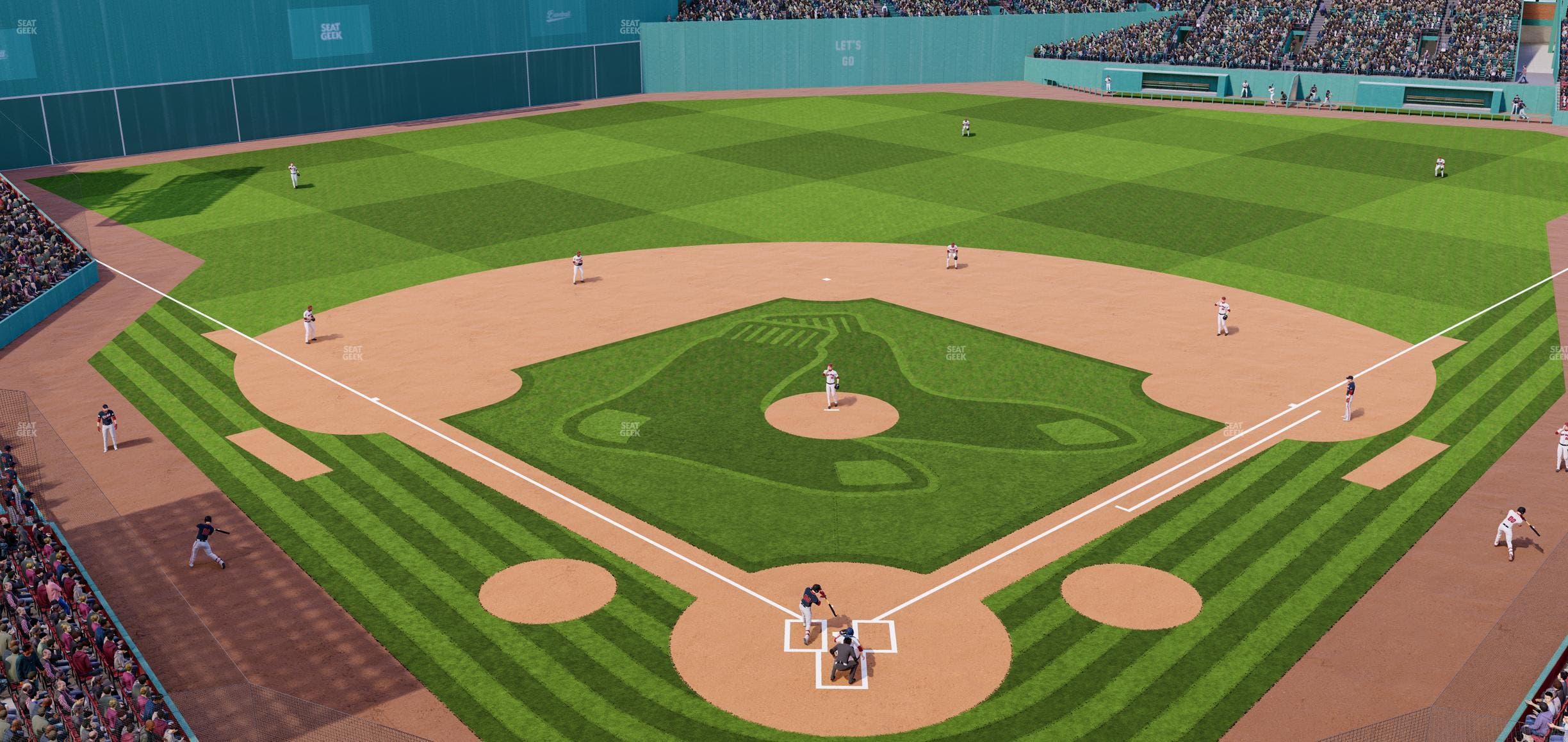 Fenway Park - Section Aura Club 3 Seat View