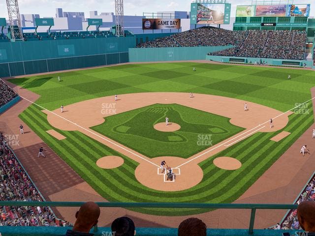 Fenway Park - Section Aura Club 3 Seat View