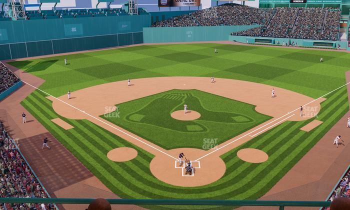 Fenway Park - Section Aura Club 3 Seat View